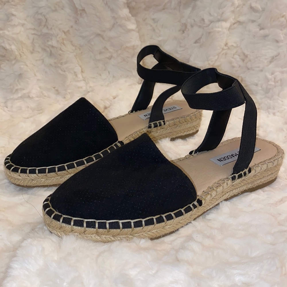 🖤 STEVE MADDEN black espadrilles 🖤